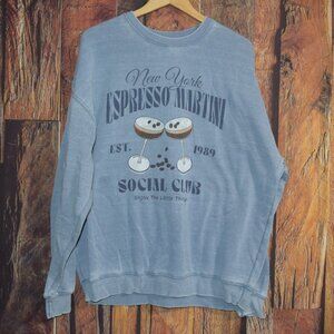 GOODIE TWO SLEEVES Women's Sz XL Crew Neck Distressed Sweatshirt